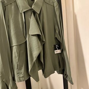 SimplyVera open jacket Olive green
